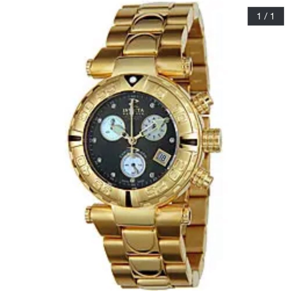 Invicta Reserve Subaqua Noma Diamond Chronograph 38 MM 4969 Watch NWOT